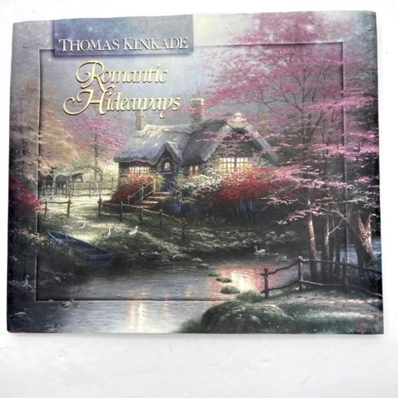 Thomas Kinkade Lighted Path Collection Romantic Hideaways 1997, Hardcover Book - Picture 1 of 9